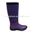 Knee Fashion Long Waterproof Neoprene Women rain Boots